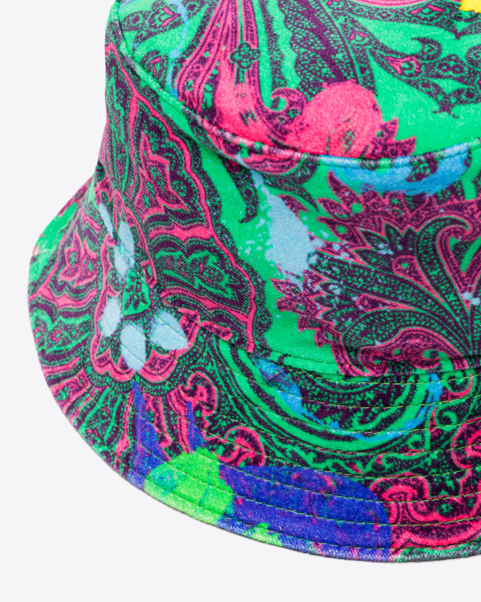 VELVET BUCKET HAT - MOTLY PAISLEY - AZ Factory