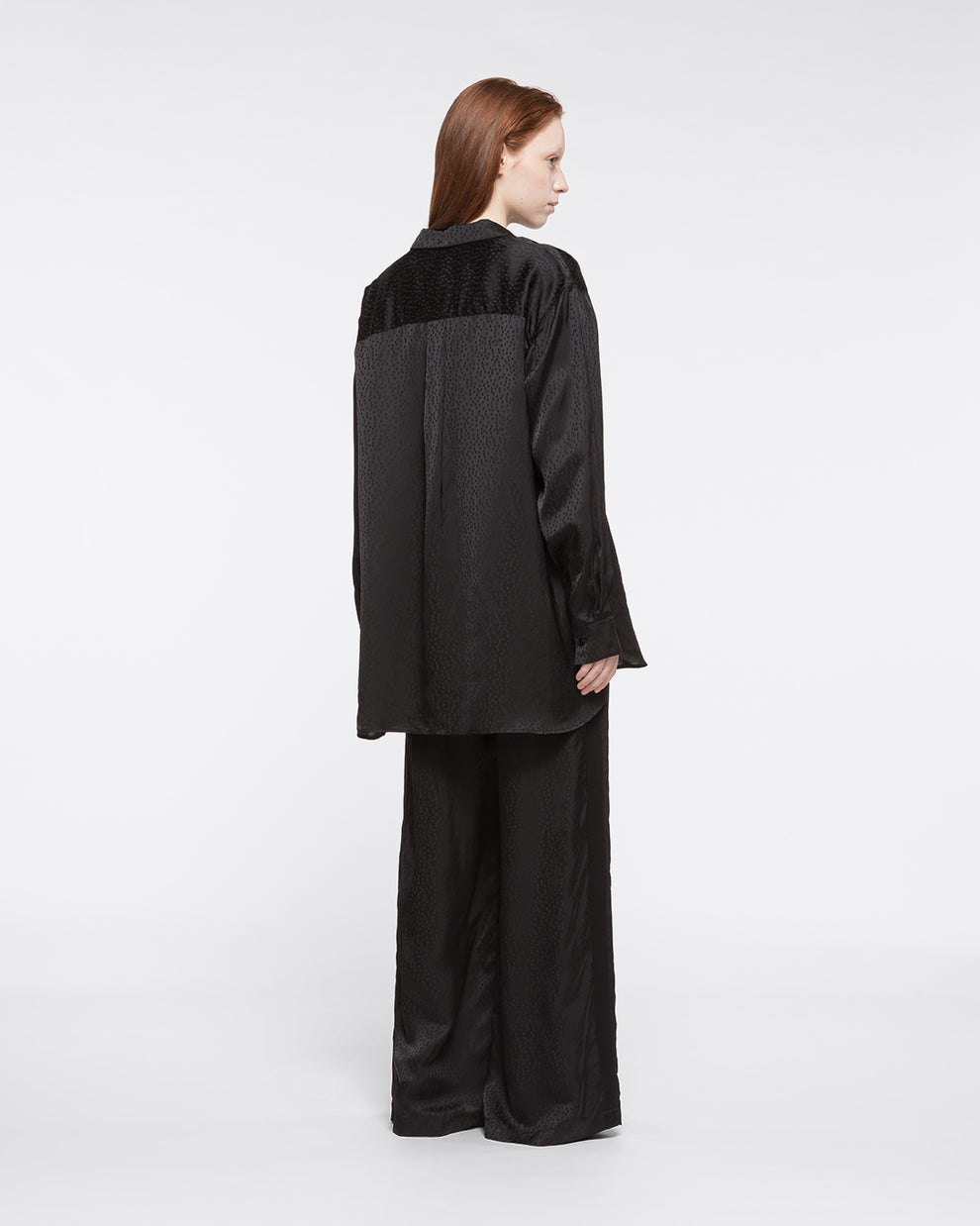 LOUNGE SHIRT - BLACK – AZ Factory - High-End Designer Fashion