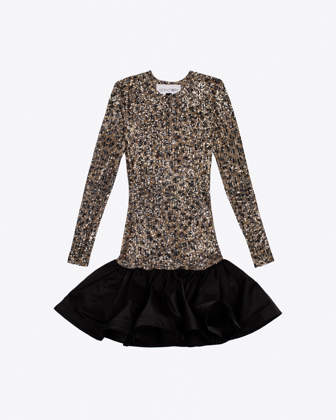 LARISSA SEQUIN DRESS - ANIMAL PRINT - AZ Factory