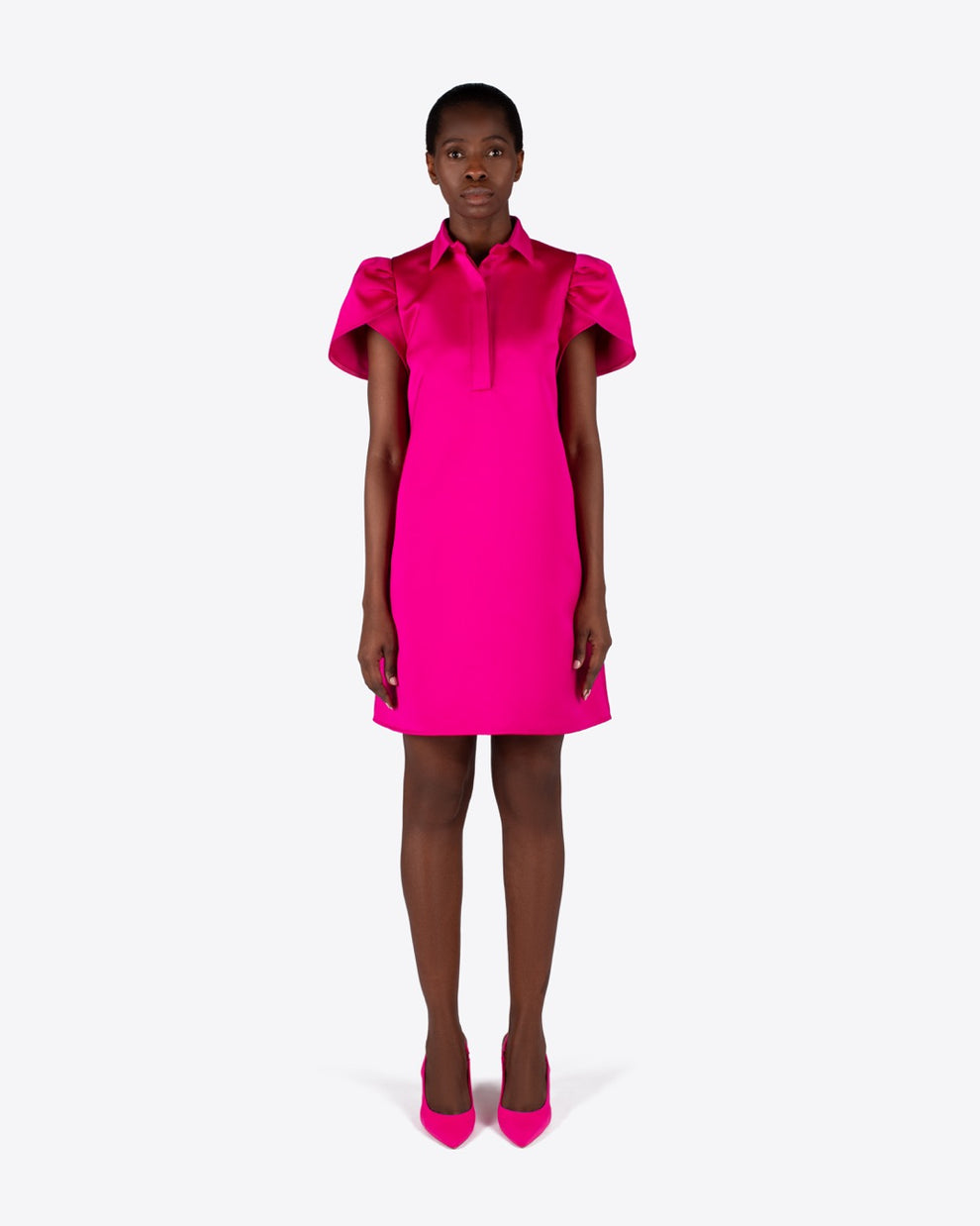 ZINNIA PINK DRESS - FUCHSIA - AZ Factory