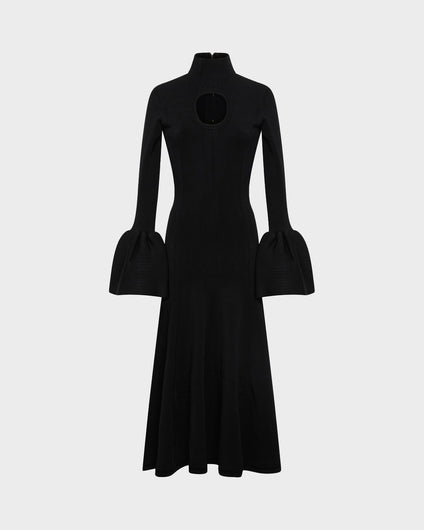 MAKOTI DRESS - BLACK