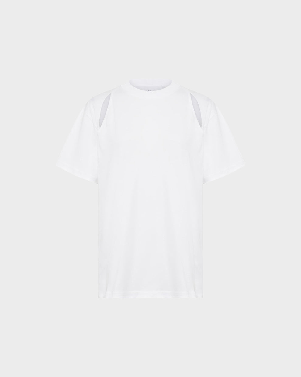 CUT-OUT T-SHIRT - WHITE - AZ Factory