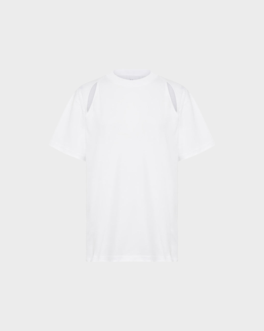 CUT-OUT T-SHIRT - WHITE