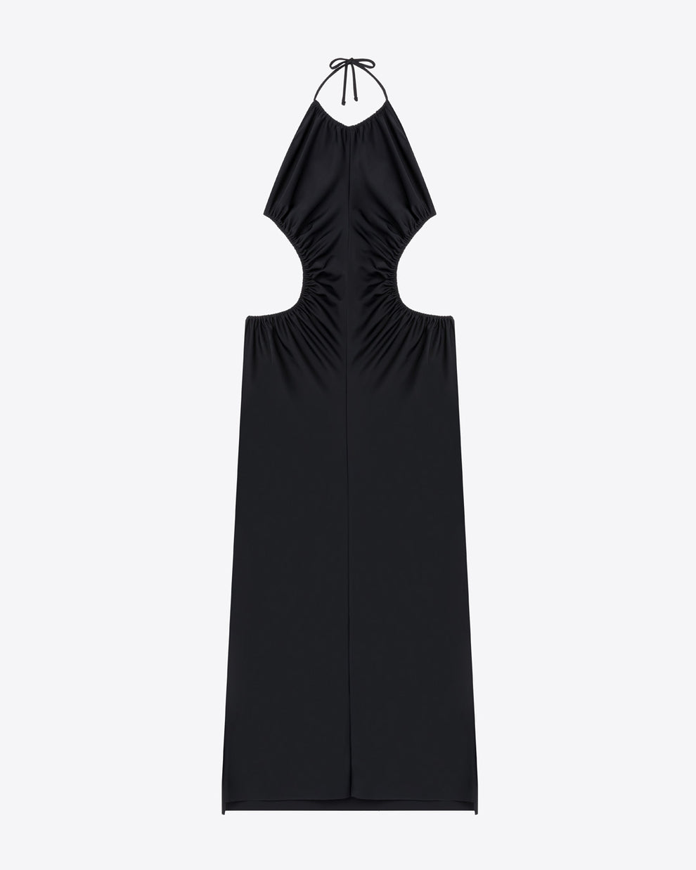 HALTER DRESS - BLACK - AZ Factory