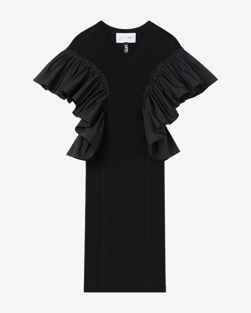 EMILIE DRESS - BLACK - AZ Factory