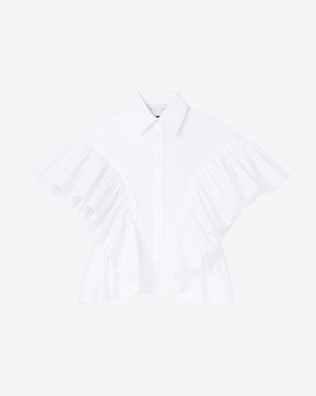 WATERFALL SHIRT - WHITE