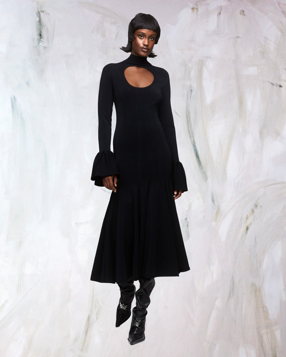 MAKOTI DRESS - BLACK - AZ Factory