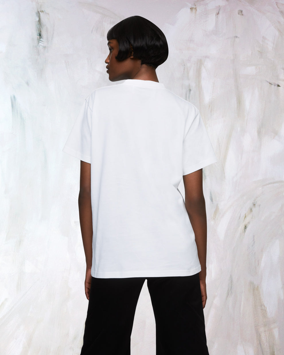 CUT-OUT T-SHIRT - WHITE - AZ Factory