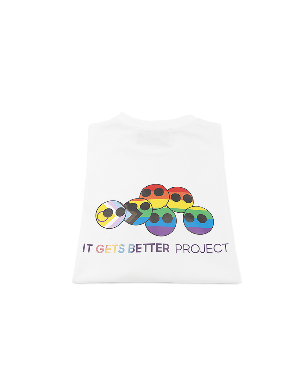 LOVE BRINGS LOVE PRIDE T-SHIRT - MULTICOLOR / WHITE - AZ Factory